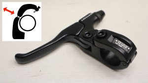 画像1: [Left] Odyssey "Mono" BrakeLever [開閉タイプ/ Medium/ Black].