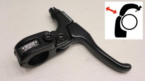 画像1: [Right] Odyssey "Mono" BrakeLever [開閉タイプ/ Medium/ Black]