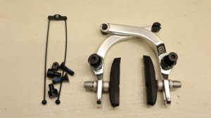 画像1: Kink "Desist 2" Brake Set [Rear/ Silver]