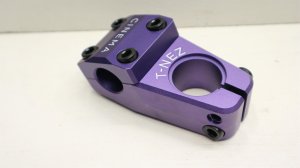 画像2: [Reach 48mm/ Rise22mm] Cinema "Martinez" Stem [TopLoad/ Sandblast Purple]