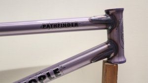 画像1: WeThePeople "Pathfinder" Frame [TT20.75/ CS12.95-13.5/ Metallic Lilac Grey]