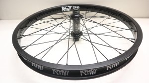 画像1: [Front] Rant "Party ON V2" Wheel [Female/ Black]