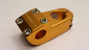 画像1: Fit "Mike Aitken" Stem[Reach 53mm/ Rise 23.9mm/ Gold]