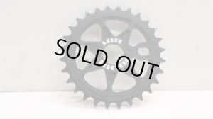 画像1: [28T] AliveIndustry "Sevenstar" Sprocket [Black /V2]