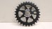 画像1: [28T] AliveIndustry "Sevenstar" Sprocket [Black /V2] (1)
