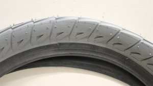 画像2: [2.5] Cinema "Williams" Tire [65PSI/ Grey Black Wall].