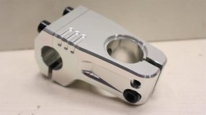画像2: Kink "Track" Stem [Reach 50mm/ Rise 7mm/ Silver]