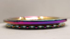 画像2: [26T] Stress "Disco" Guard Sprocket [Oil Slick]