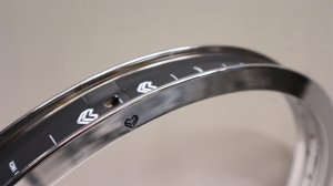 画像2: [Weld] Eclat "Crown" Rim [DoubleWall/ Chrome]
