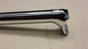 画像2: [Pivotal] Eclat "Torch Offset" SeatPost [230mm/ Silver Polish]