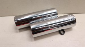 画像1: [Steel] Mission "Strafe" Peg [Chrome/114mm]
