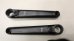 画像2: [160mm] Fiend "Segment" Crank [22mm Spindle/ 48 Spline/ Black] (2)