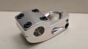 画像1: [Reach 50mm/ Rise 33mm] Odyssey "Broc V2" Stem [CNC/ Silver]