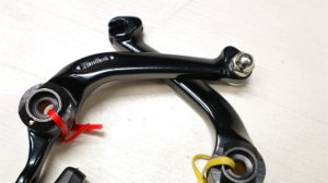 画像3: DiaCompe "AD996 Hombre" Brake [Rear / Black]