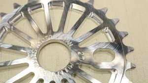 画像2: [27T] Mullet "OJ" Sprocket [Raw]