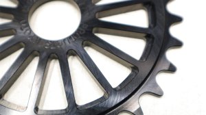 画像2: [28T] Mullet "OJ" Sprocket [Black/ Bolt]