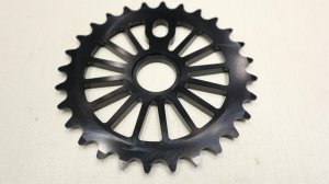 画像4: [28T] Mullet "OJ" Sprocket [Black/ Bolt]