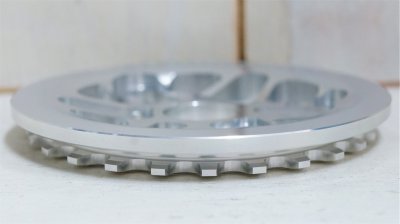 画像1: Odyssey "LaGuardia" Guard Sprocket [25T/Silver /Bolt]