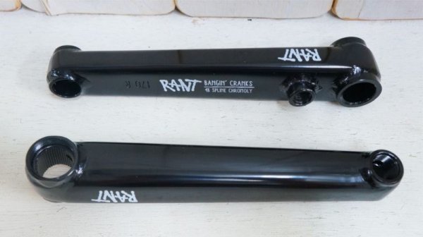 画像1: [165mm] Rant "Bangin48" Crank [19mmSpindle/ 48Spline/ Black] (1)