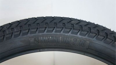 画像1: S&M "Mainline"Tire [Black/2.1]