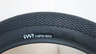 画像1: [2.4] Cult "VANS" Tire [110PSI/ Black].