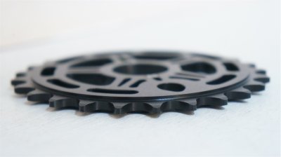 画像2: [25T] TerribleOne "Logan's Run" Sprocket [Black].