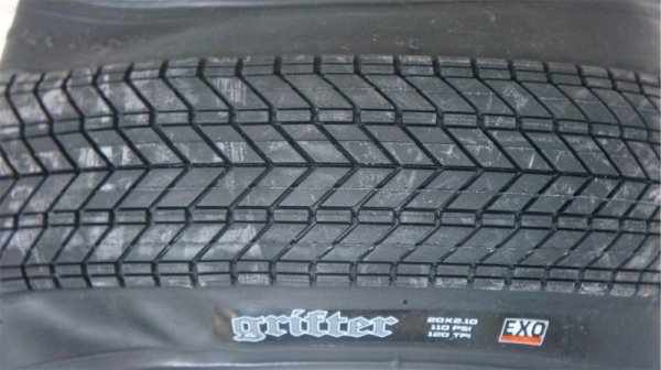 画像4: [2.1] Maxxis "Grifter" Tire [Black/ 110PSI / Kevlar] (4)
