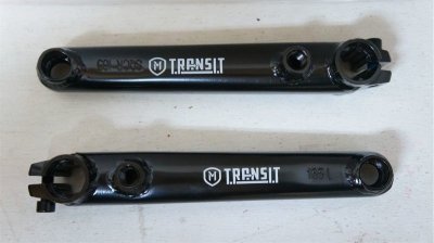 画像3: [165mm] Mission "Transit V2" Crank Set [ 8Spline/ Black]