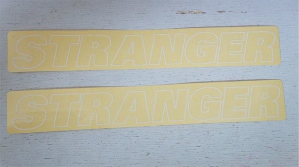 画像1: Stranger "Outline" Sticker [2pc] (1)