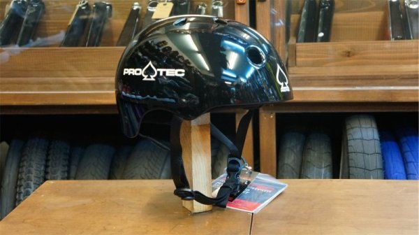 画像1: Protec"Classic"Helmet [GlossBlack / S,M,L,XL] (1)