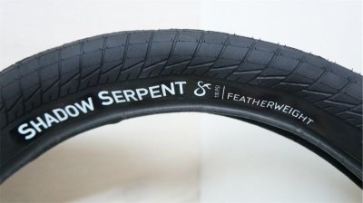 画像1: [軽量] Shadow "Serpent Folding" Tire [Black/2.3]