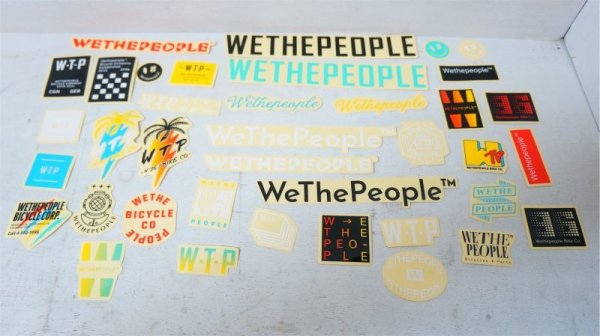 画像1: WeThePeople "Brand" StickerPack[アソート] (1)