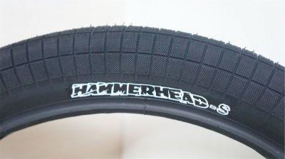 画像1: Demolition"Hammerhead"Tire [Street/ Black/2.25]