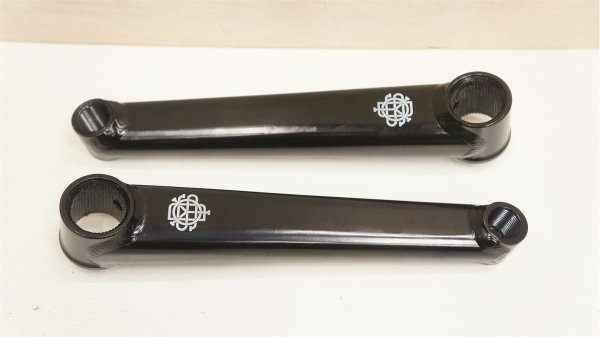 画像3: [165mm] Odyssey "Calibur V2" Crank [22mm Spindle/ 48 Spline/ Black] (3)