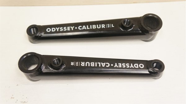 画像5: [165mm] Odyssey "Calibur V2" Crank [22mm Spindle/ 48 Spline/ Black] (5)