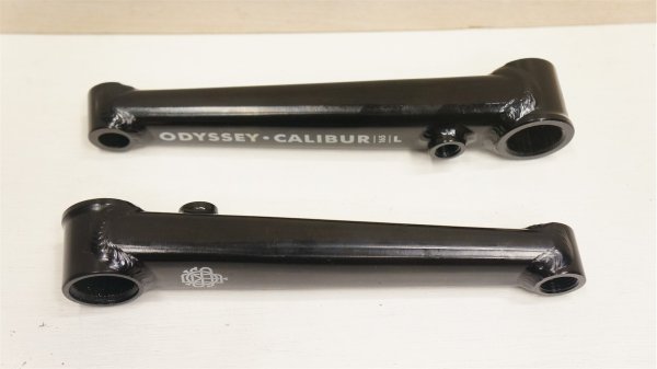 画像4: [165mm] Odyssey "Calibur V2" Crank [22mm Spindle/ 48 Spline/ Black] (4)