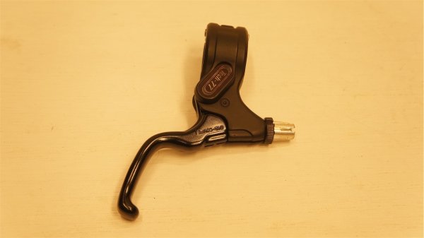 画像1: [Right] DiaCompe "Tech77 DJ "BrakeLever [開閉タイプ/Black] (1)