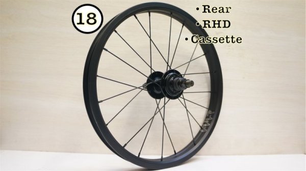 画像1: ~5%off~[18インチ]Cult "Juvenile" Rear Wheel [Male /20H / 14mm] (1)