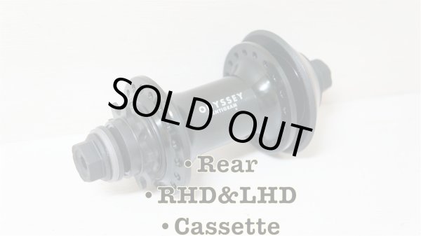 画像1: [RHD&LHD/ Cassette] Odyssey "Antigram V2" RearHub [Female/ Black] (1)