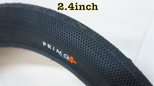 画像1: Primo " Ritcher " Tire[ Black/2.4 ] (1)