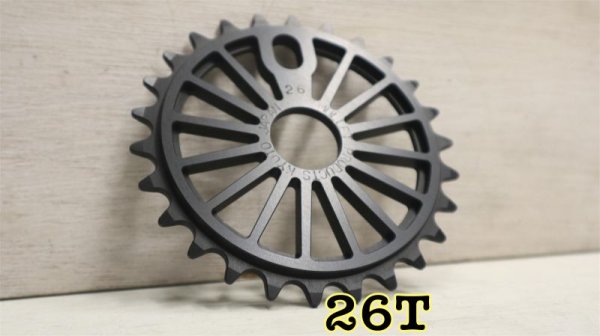 画像1: [26T] Mullet "OJ" Sprocket [Black /Bolt] (1)