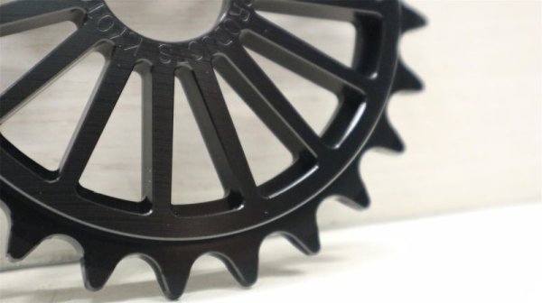 画像3: [25T] Mullet "OJ" Sprocket [Black]. (3)