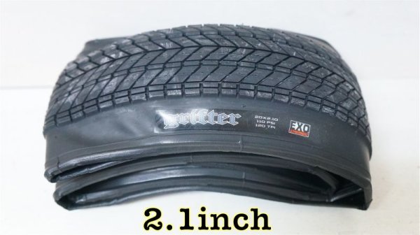 画像1: [2.1] Maxxis "Grifter" Tire [Black/ 110PSI / Kevlar] (1)