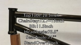 Bmxバイクフレーム、フォーク、ハンドルバー、ステム、チェーン