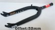 画像1: Odyssey"F32 FreeStyle"Fork[Black/32mm] (1)