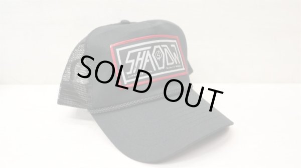 画像1: Shadow "Hell Bent " Trucker Cap [ Black /Snapback] (1)