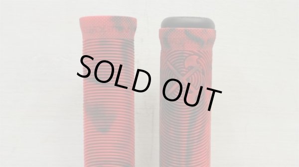 画像1: Demolition "Axle" Grip [Black Red Marble /148mm×31mm/Flangeless] (1)