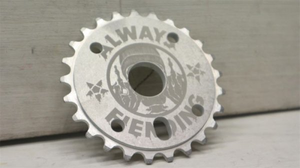 画像1: [25T] Fiend "Reynolds" Sprocket [Bolt/TumbledAluminum] (1)