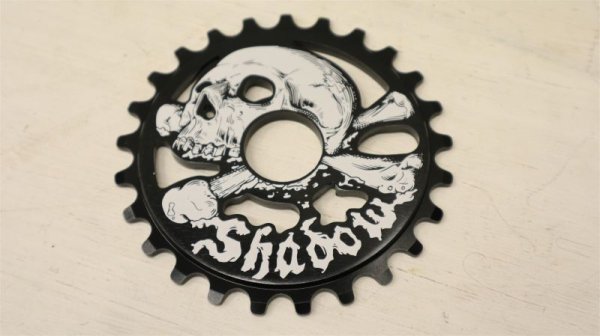 画像1: Shadow "Cranium" Sprocket[25T/Black] (1)