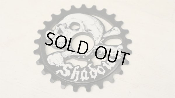画像1: [25T] Shadow "Cranium" Sprocket [Black] (1)
